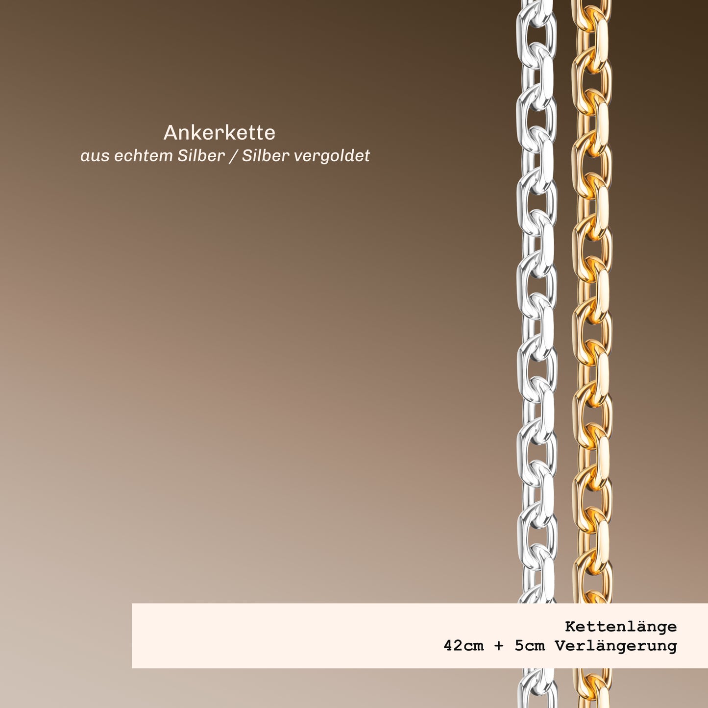 Ketten aus Silber & Gold