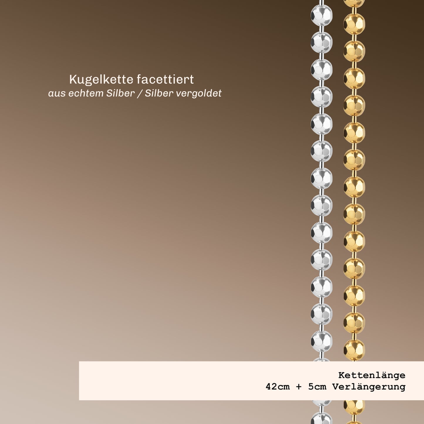 Ketten aus Silber & Gold