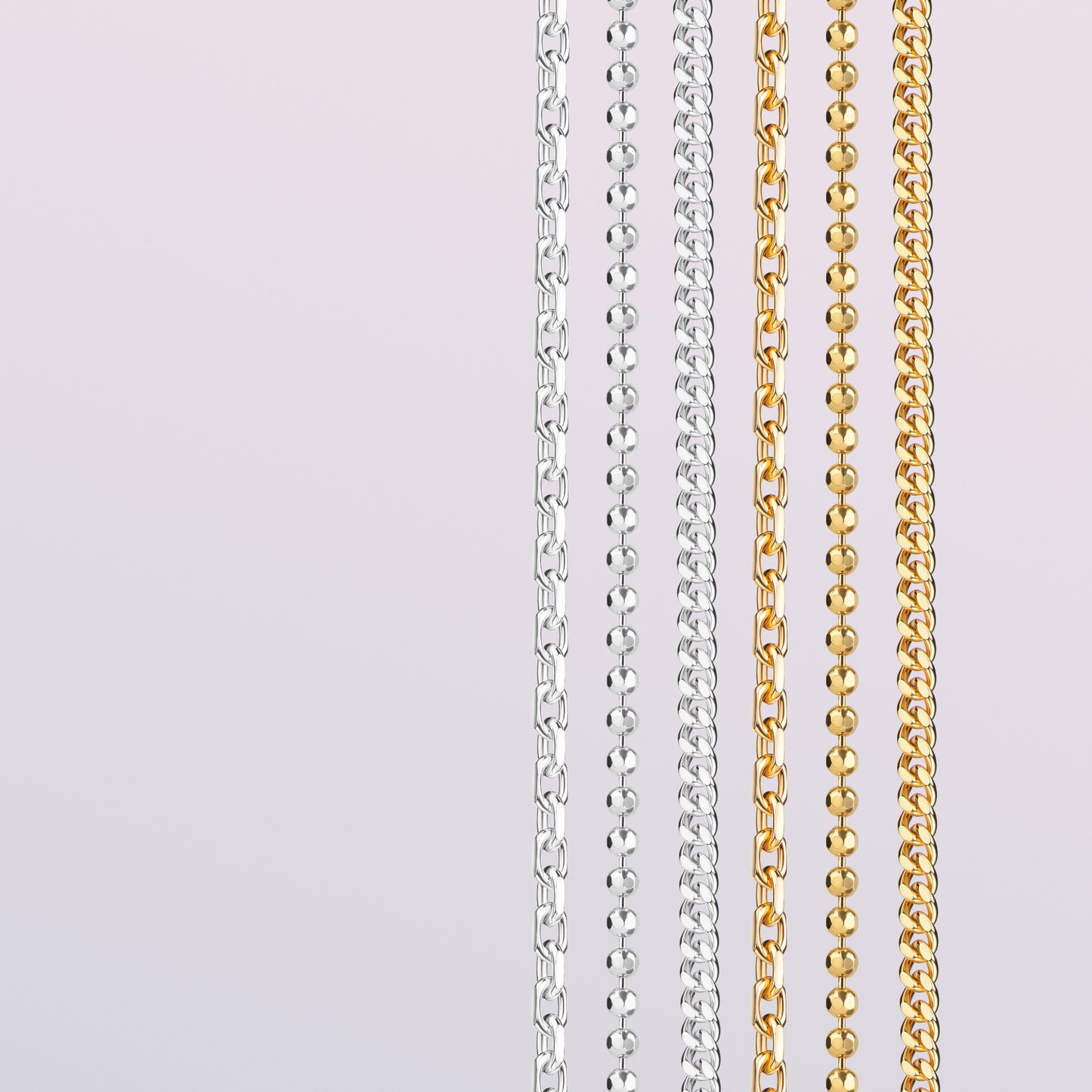 Ketten aus Silber & Gold