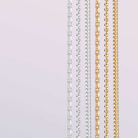 Ketten aus Silber & Gold