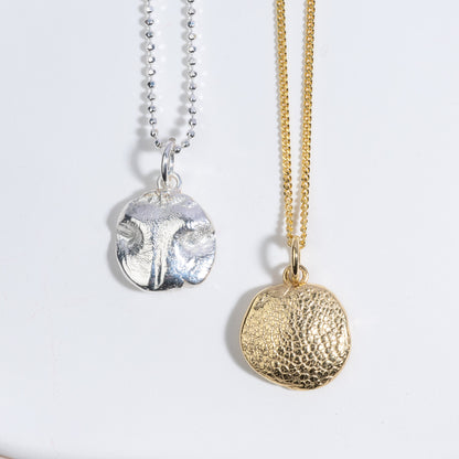 Finger- & Tierabdruck | Halskette "natur"