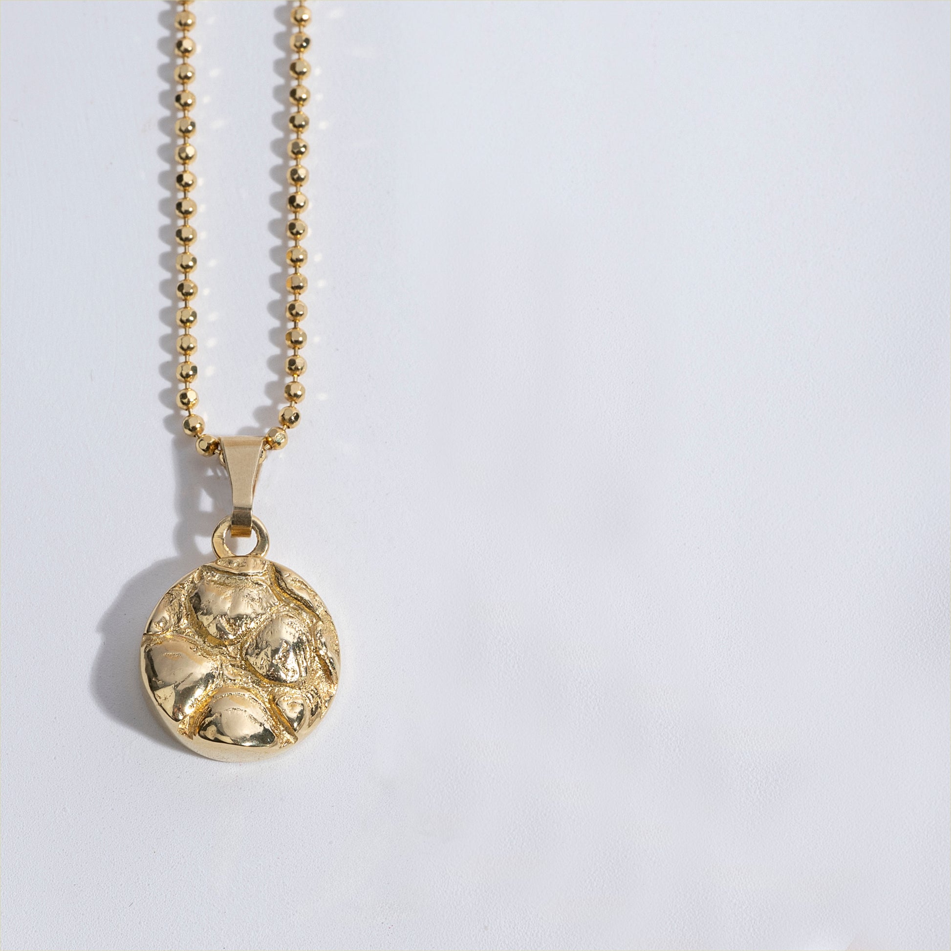 Schildkröte Abdruck Panzer Kette Schmuck Gold